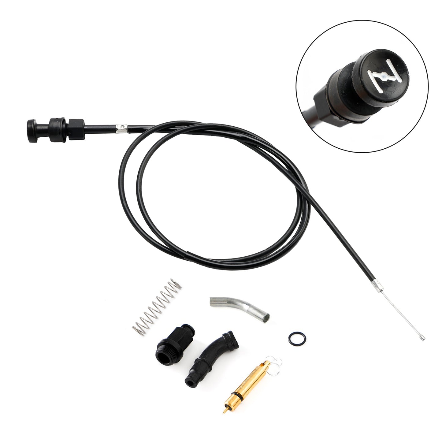 Kit stantuffo cavo starter carburatore adatto per Honda Rancher TRX350 FM TM TE 00-06 Generico