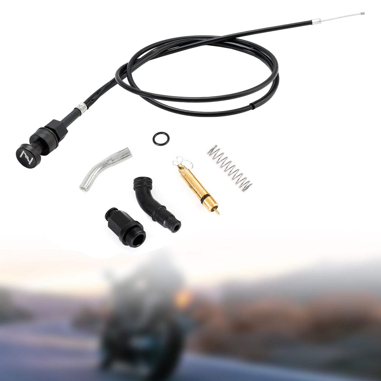 Kit stantuffo cavo starter carburatore adatto per Honda Rancher TRX350 FM TM TE 00-06 Generico