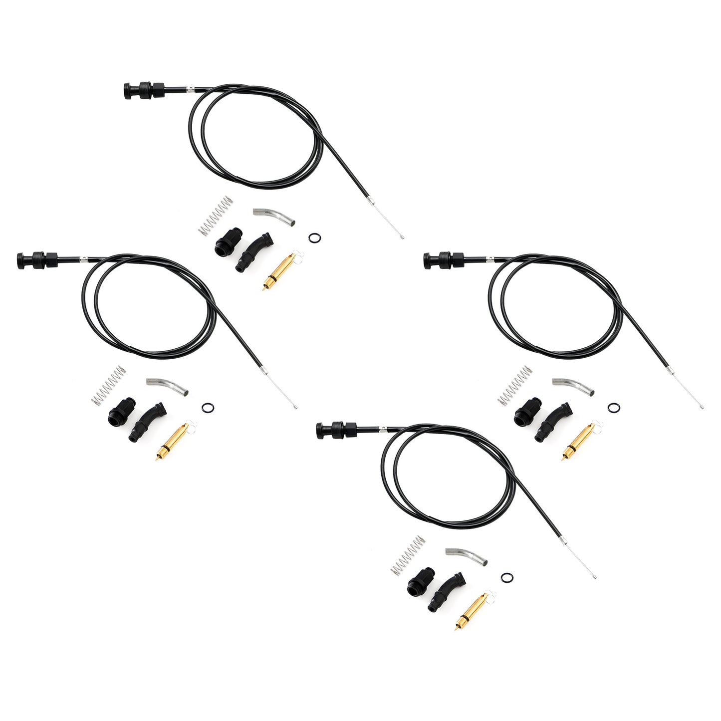 4x Honda Rancher TRX350 FM TM 2000-2006 Kit stantuffo cavo starter carburatore