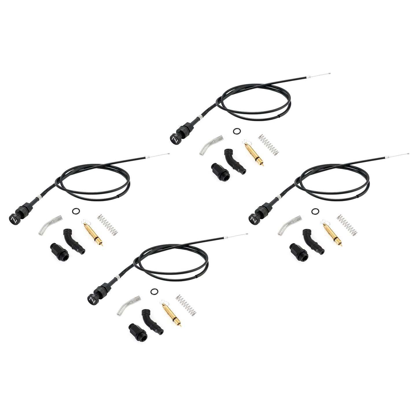 4x Honda Rancher TRX350 FM TM 2000-2006 Kit stantuffo cavo starter carburatore