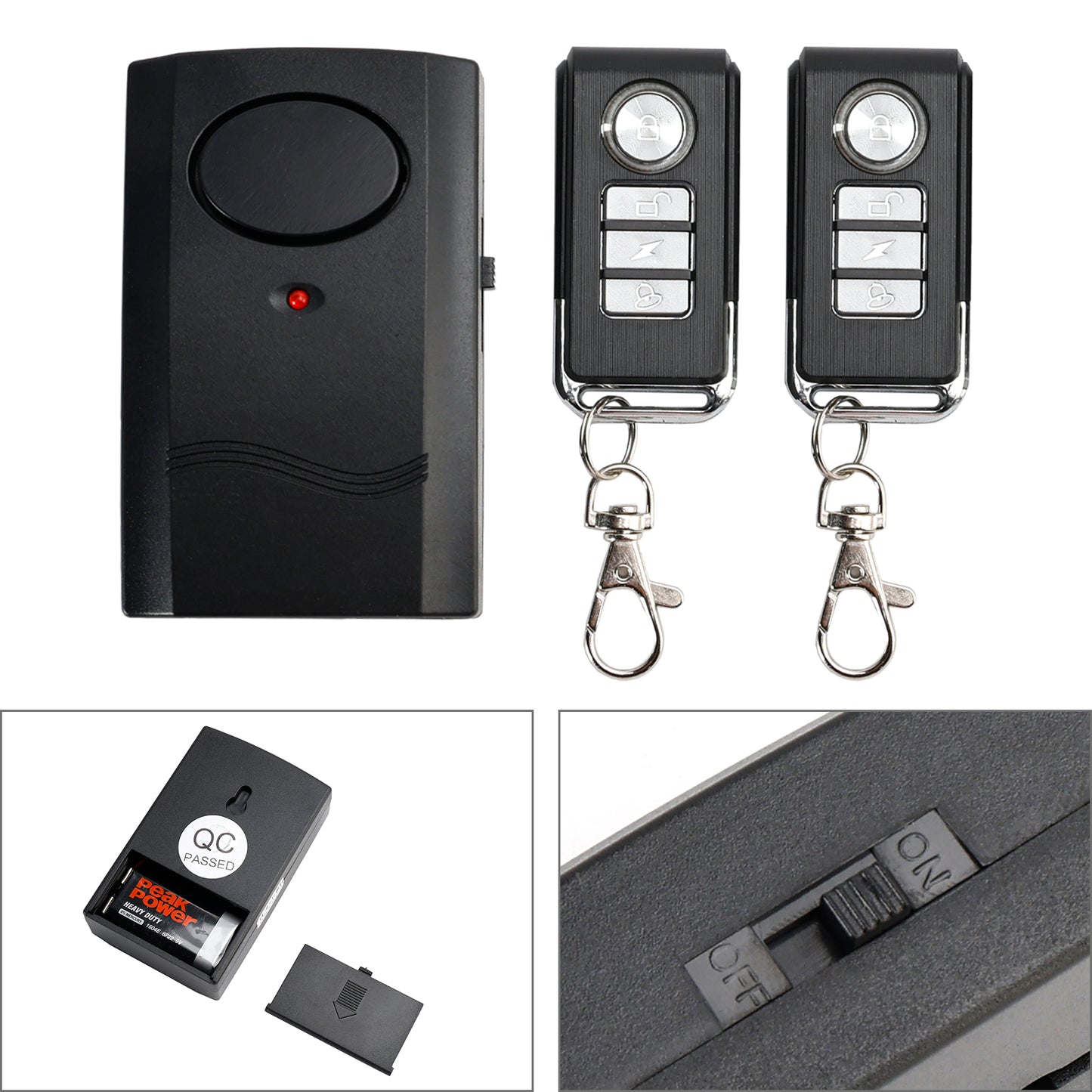La sicurezza del sistema wireless antifurto 12V rileva il telecomando intelligente per il motore