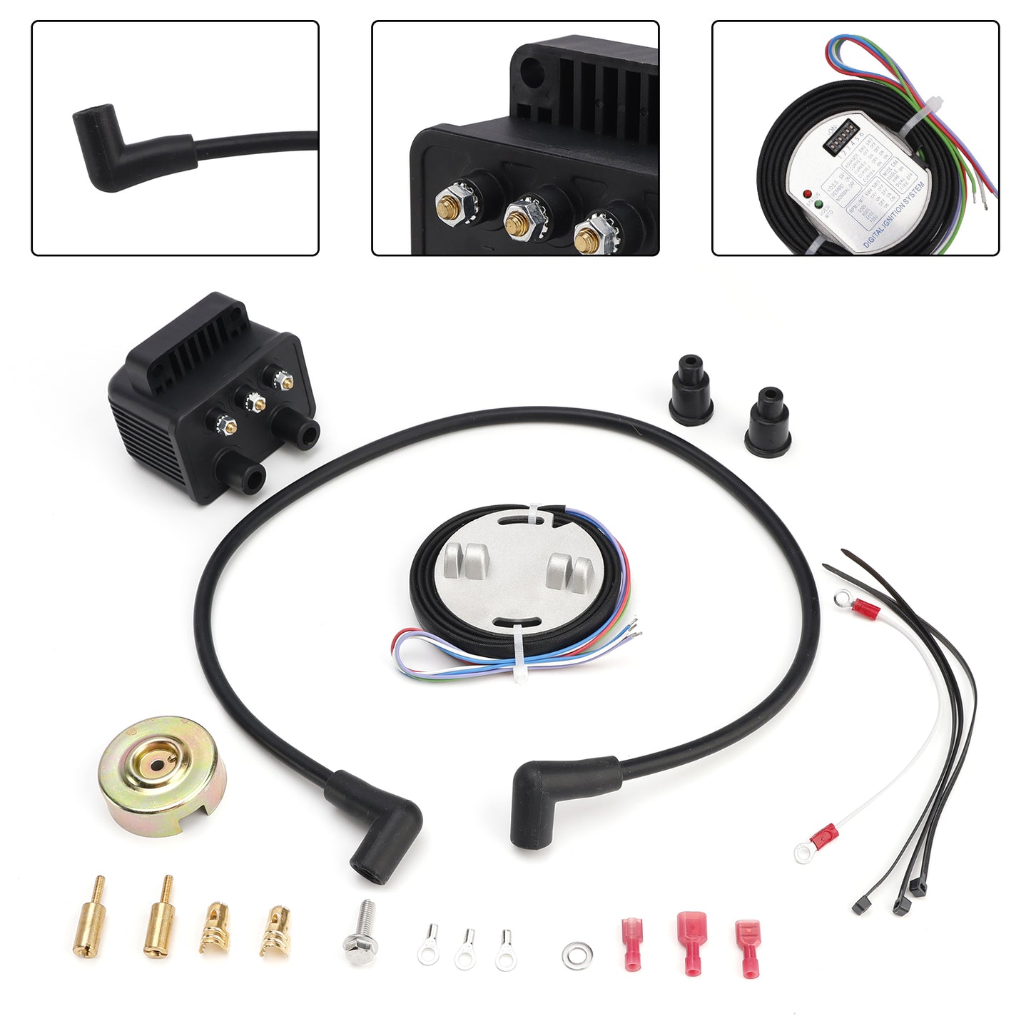 Kit di accensione elettronica Double Fire 53-660 per modelli Big Twin 1970-1999