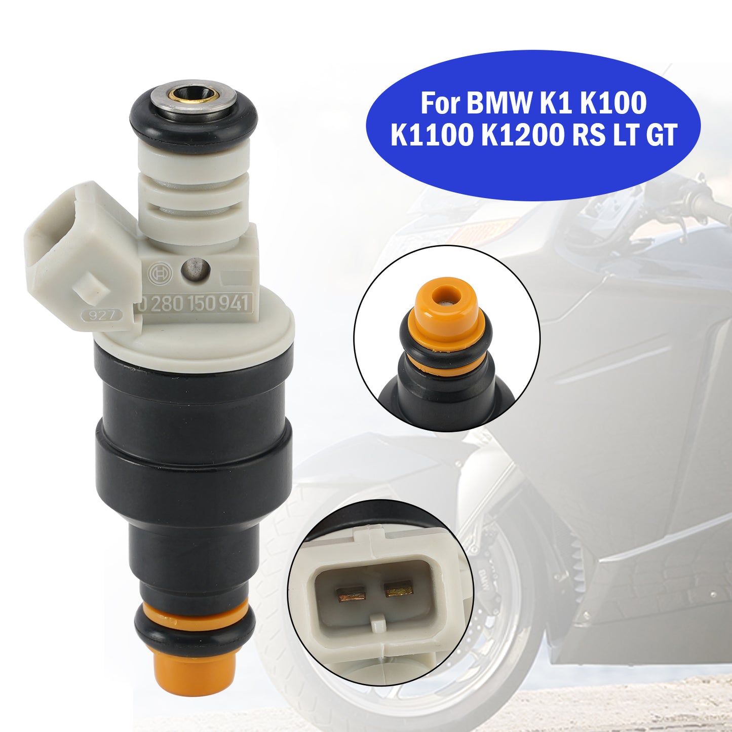 Iniettore carburante moto 0280150705 per BMW K1 K100 K1100 K1200 RS LT GT generico