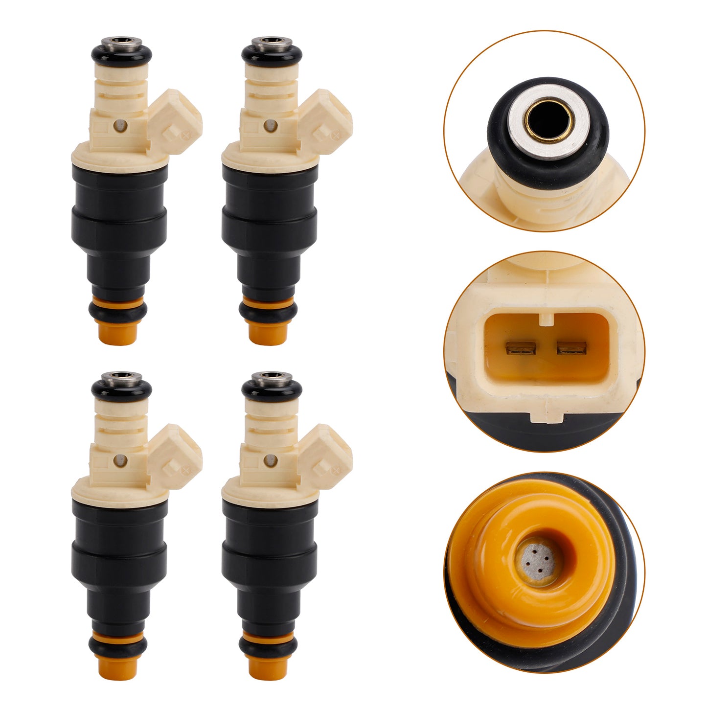 0280150210 4PCS BMW K100 K1100 1200 LT RS Moto Foro Singolo Disco EV1 14LB Iniettori di Carburante