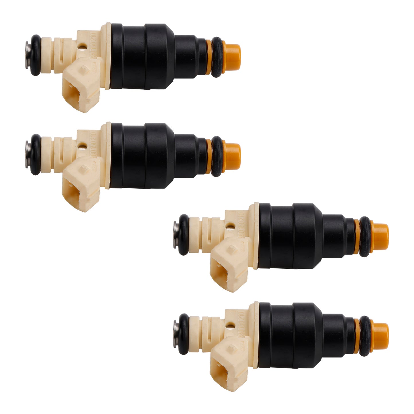 0280150210 4PCS BMW K100 K1100 1200 LT RS Moto Foro Singolo Disco EV1 14LB Iniettori di Carburante