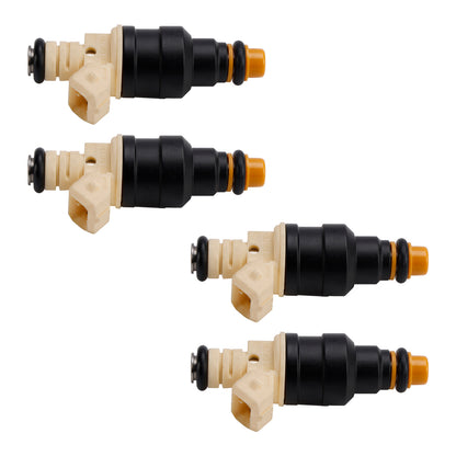 0280150210 4PCS BMW K100 K1100 1200 LT RS Moto Foro Singolo Disco EV1 14LB Iniettori di Carburante