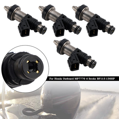4PCS 16406-ZW5-000 Iniettori di carburante per fuoribordo Honda MP7770 4 tempi BF115-130HP