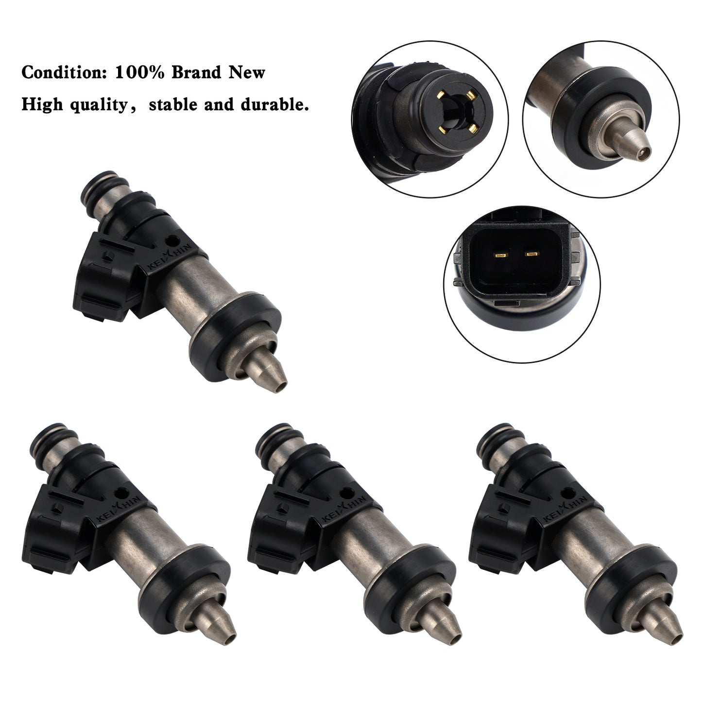 4PCS 16406-ZW5-000 Iniettori di carburante per fuoribordo Honda MP7770 4 tempi BF115-130HP