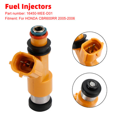 2005-2006 Honda CBR600RR Iniettori di carburante 16450-MEE-D01