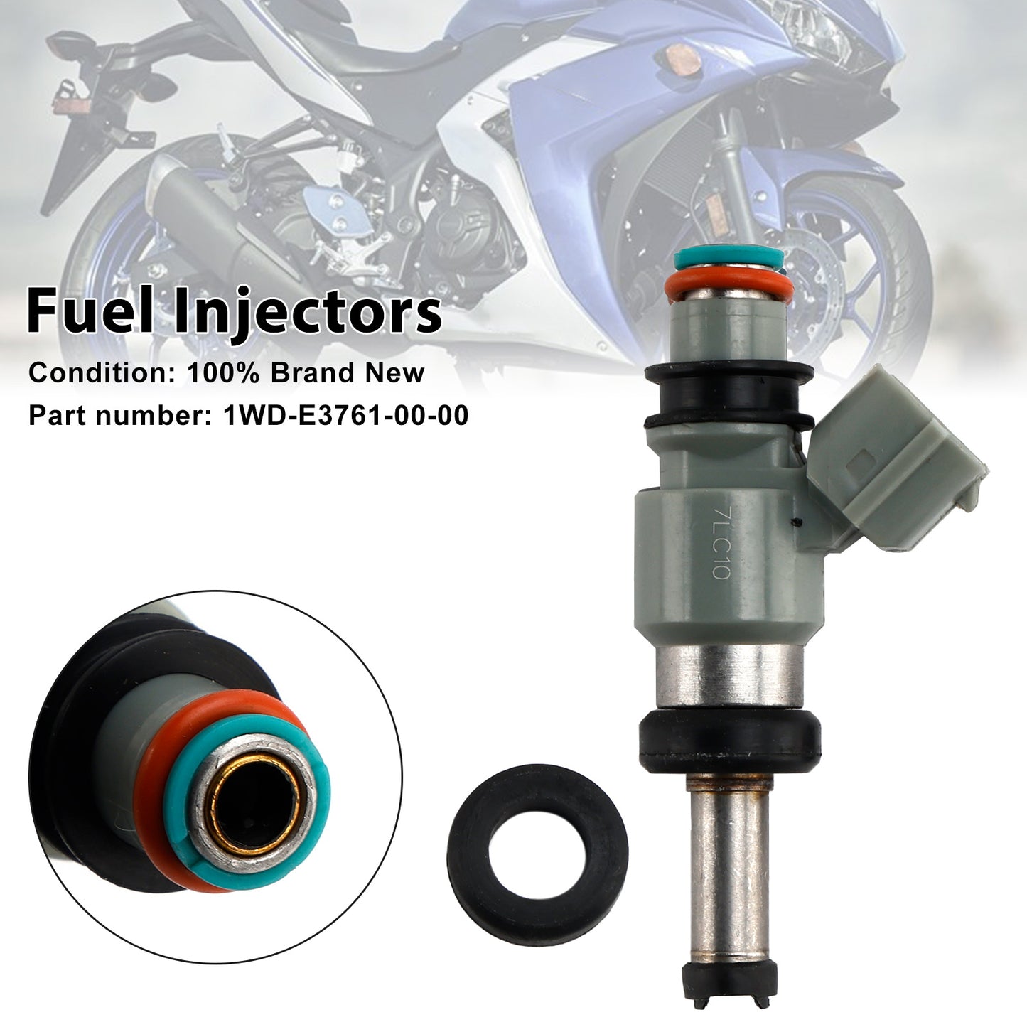 1WD-E3761-00-00 Iniettori di carburante per Yamaha YZF-R3 2015-2022