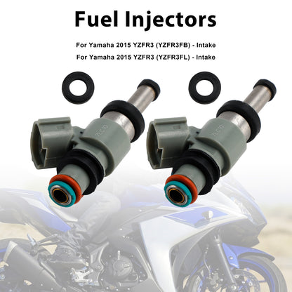 2 pezzi 1WD-E3761-00-00 iniettori di carburante per Yamaha YZF-R3 2015-2022