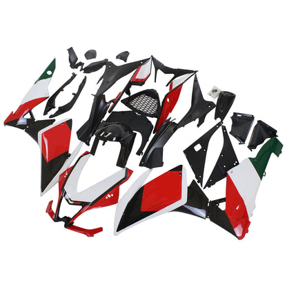 Amotopart Aprilia 2009-2015 RSV4 1000 Kit di rivestimento nero rosso