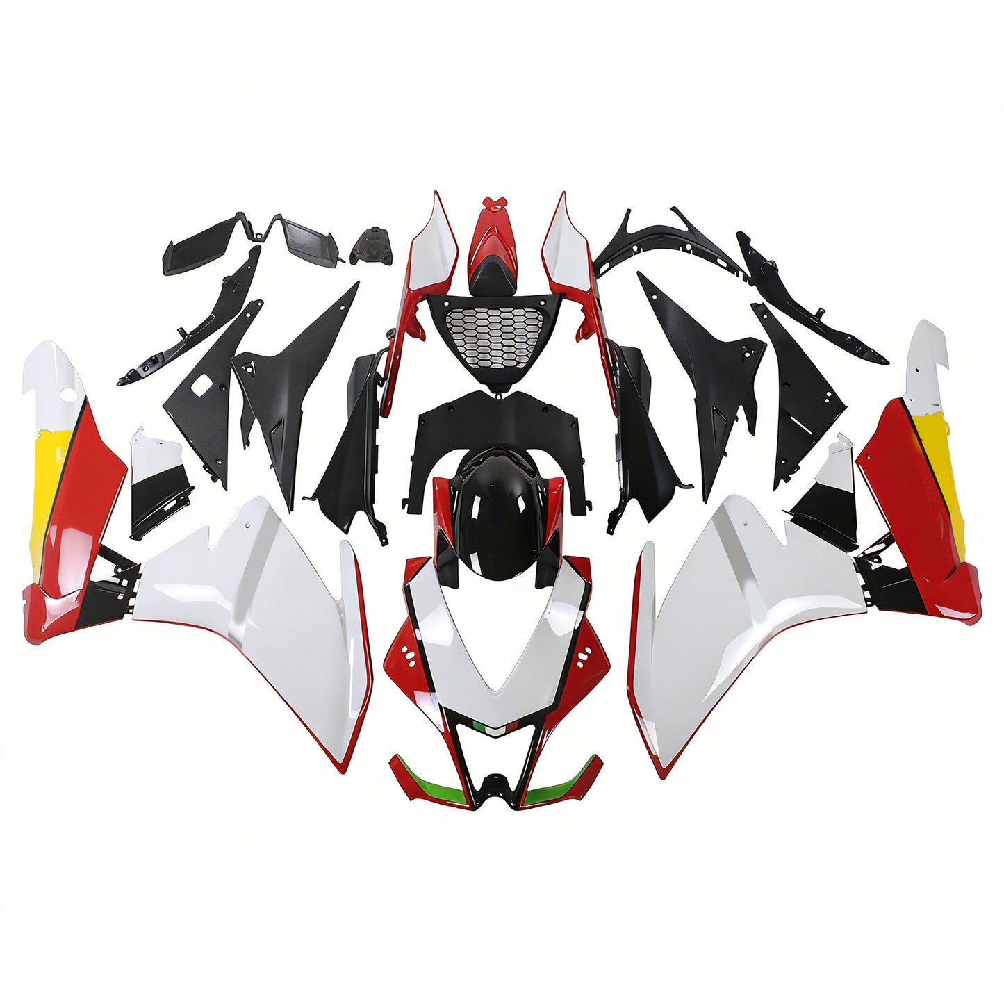 Amotopart Aprilia RSV4 1000 2009-2015 Kit Carena Carrozzeria Plastica ABS