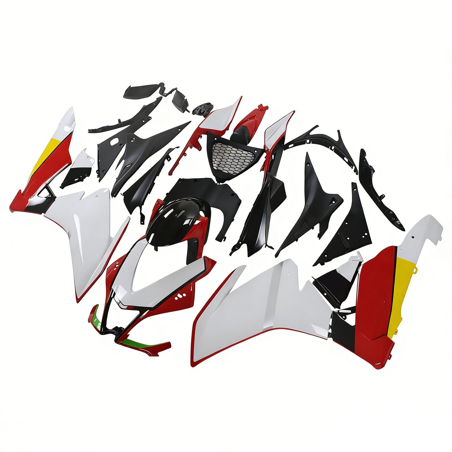 Amotopart Aprilia RSV4 1000 2009-2015 Kit Carena Carrozzeria Plastica ABS