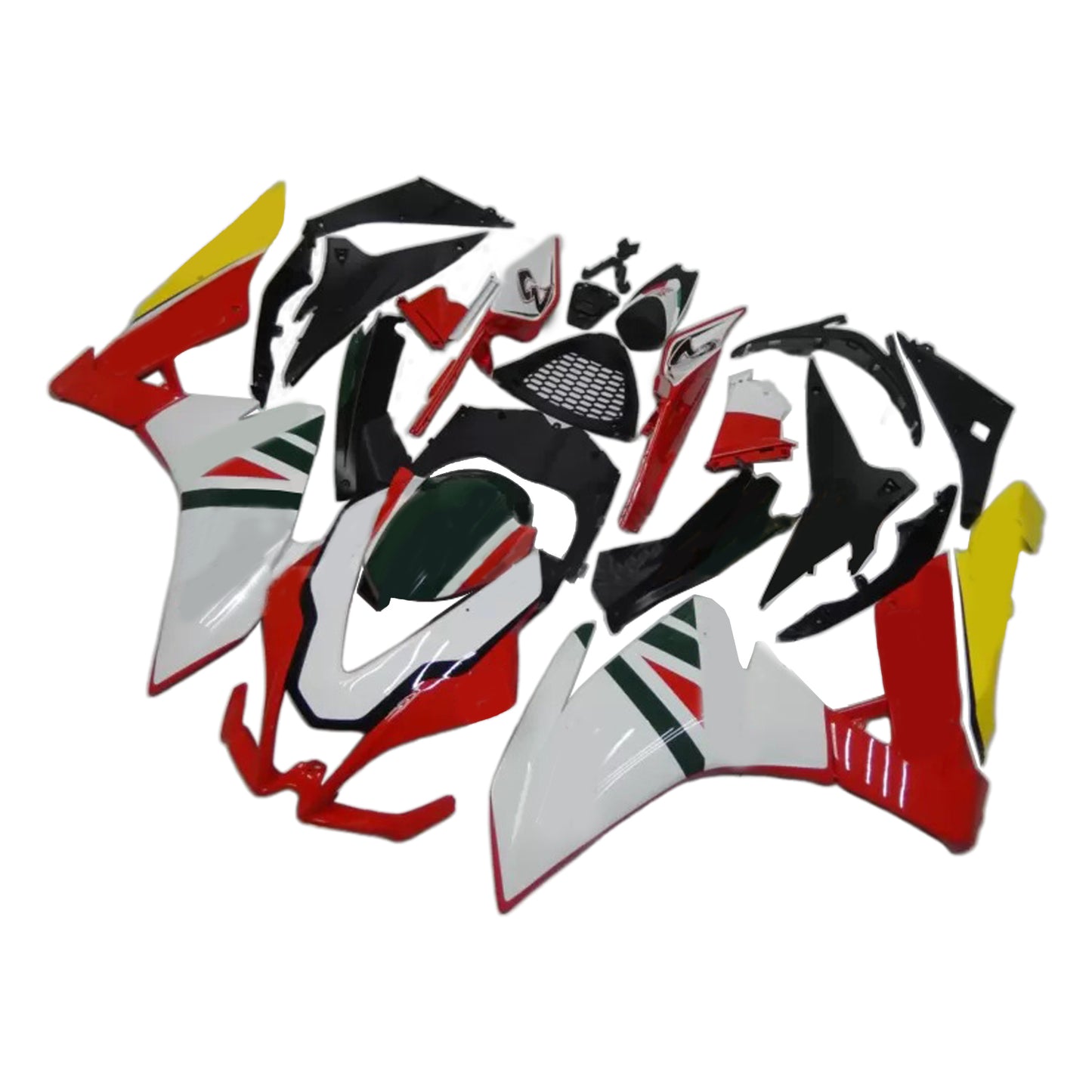 Amotopart Aprilia RSV4 1000 2009-2015 Kit Carena Carrozzeria Plastica ABS