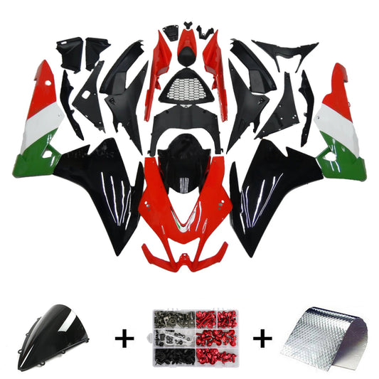 Amotopart Aprilia RSV4 1000 2009-2015 Kit Carena Carrozzeria Plastica ABS