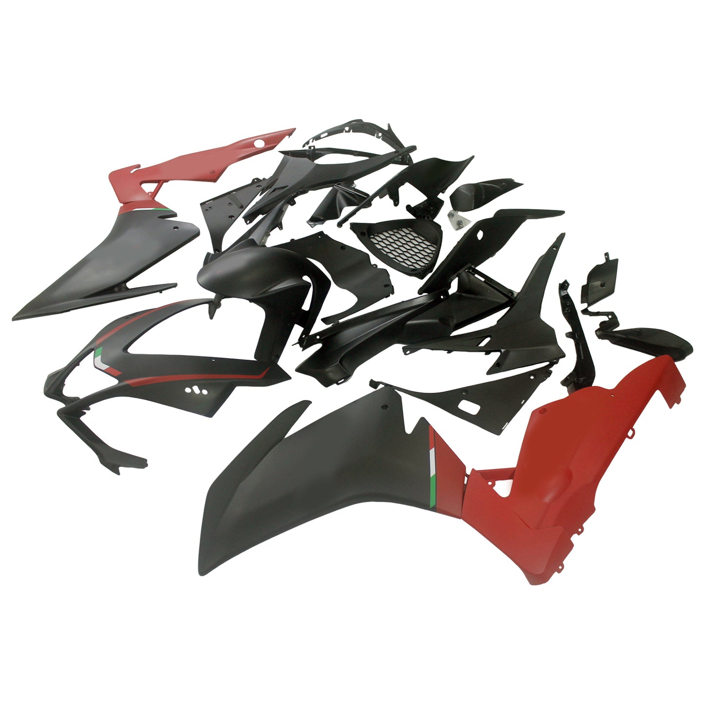Amotopart Aprilia RSV4 1000 2009-2015 Kit Carena Carrozzeria Plastica ABS