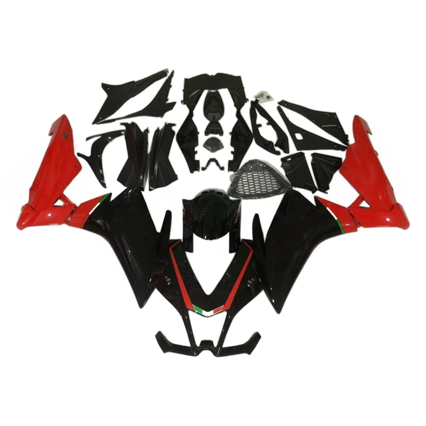 Amotopart Aprilia RSV4 1000 2009-2015 Kit Carena Carrozzeria Plastica ABS