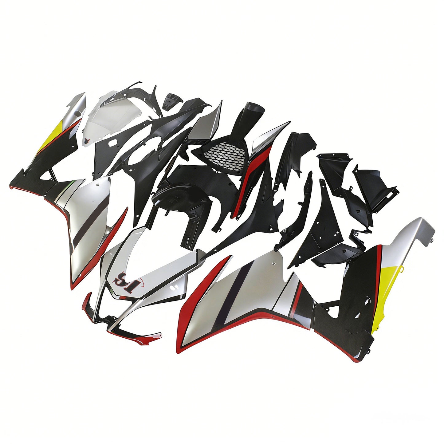 Amotopart Aprilia RSV4 1000 2009-2015 Kit Carena Carrozzeria Plastica ABS