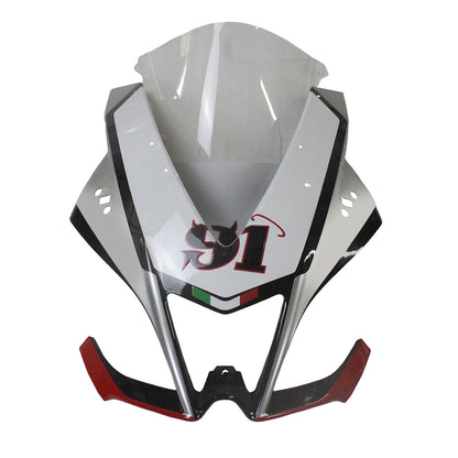 Amotopart Aprilia RSV4 1000 2009-2015 Kit Carena Carrozzeria Plastica ABS