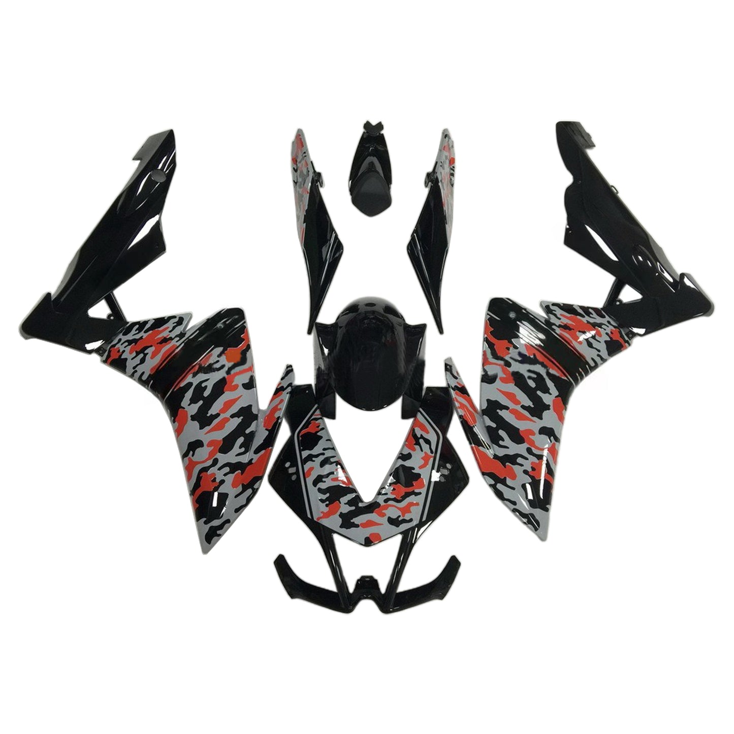 Amotopart Aprilia RSV4 1000 2009-2015 Kit Carena Carrozzeria Plastica ABS