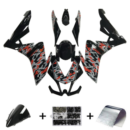 Amotopart Aprilia RSV4 1000 2009-2015 Kit Carena Carrozzeria Plastica ABS