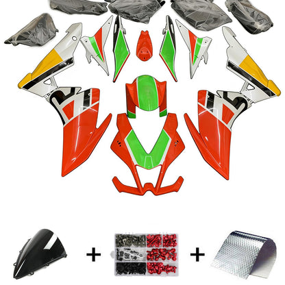 Amotopart Aprilia RSV4 1000 2009-2015 Kit Carena Carrozzeria Plastica ABS