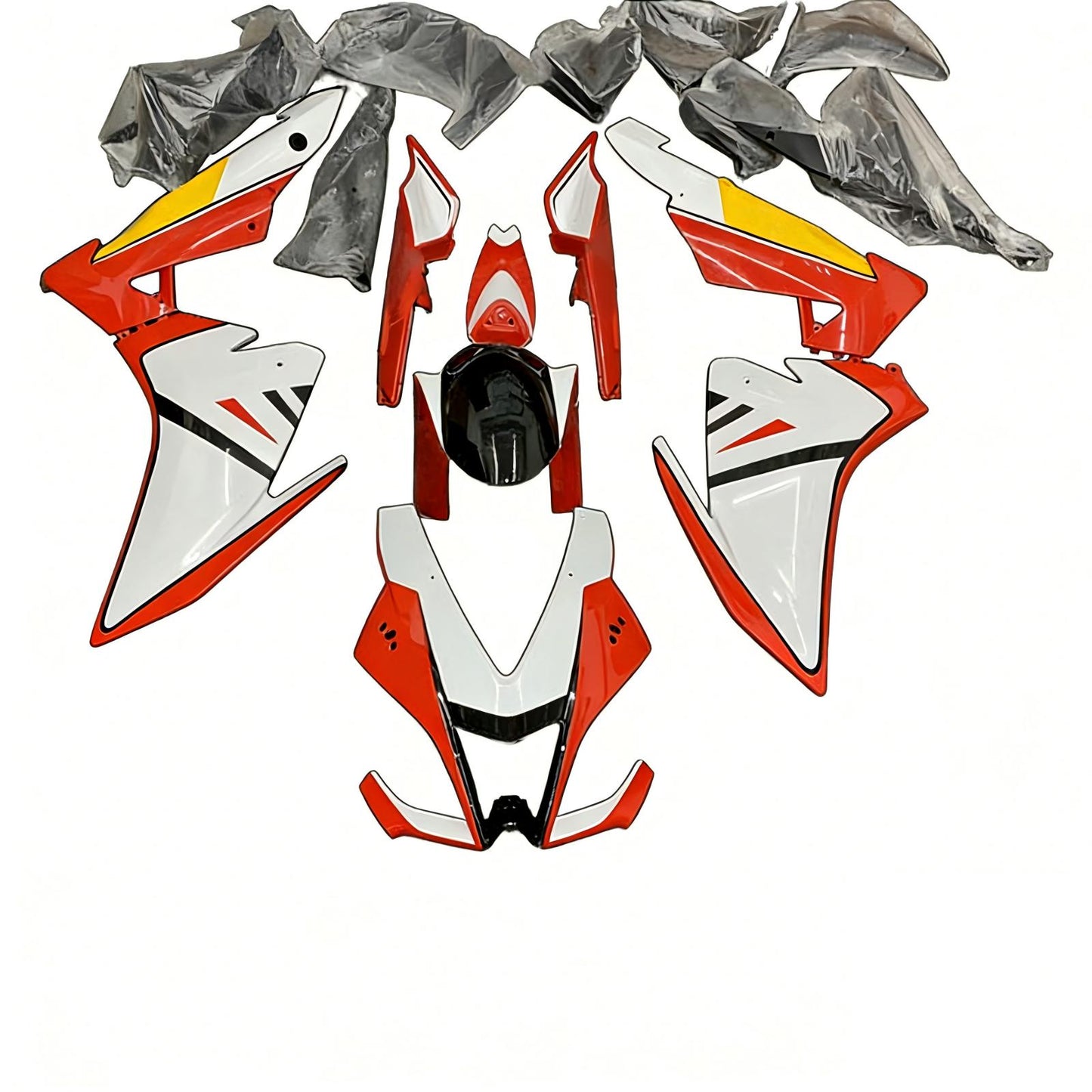 Amotopart Aprilia RSV4 1000 2009-2015 Kit Carena Carrozzeria Plastica ABS