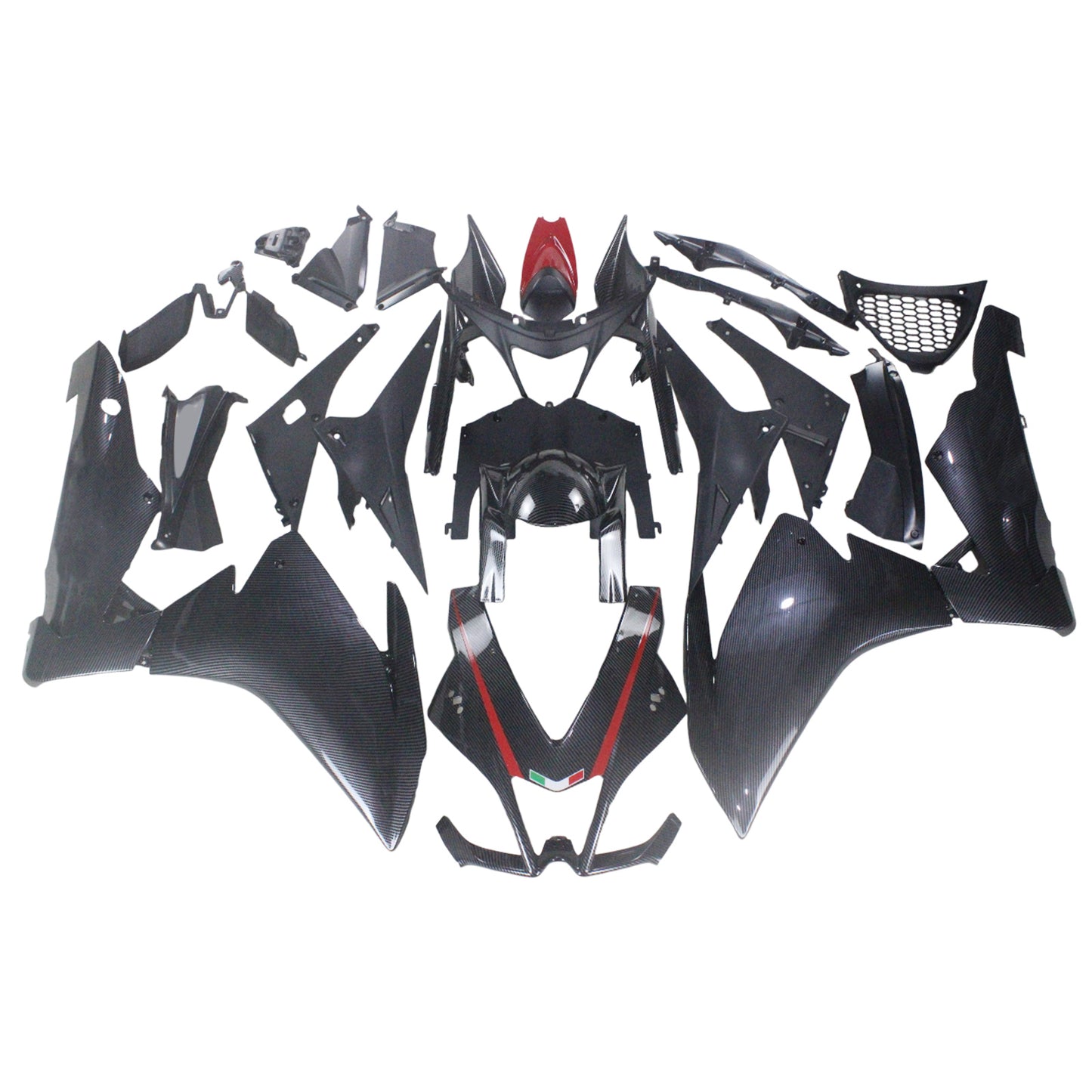 2009-2015 Aprilia RSV4 1000 Kit carena iniezione Carrozzeria Plastica ABS