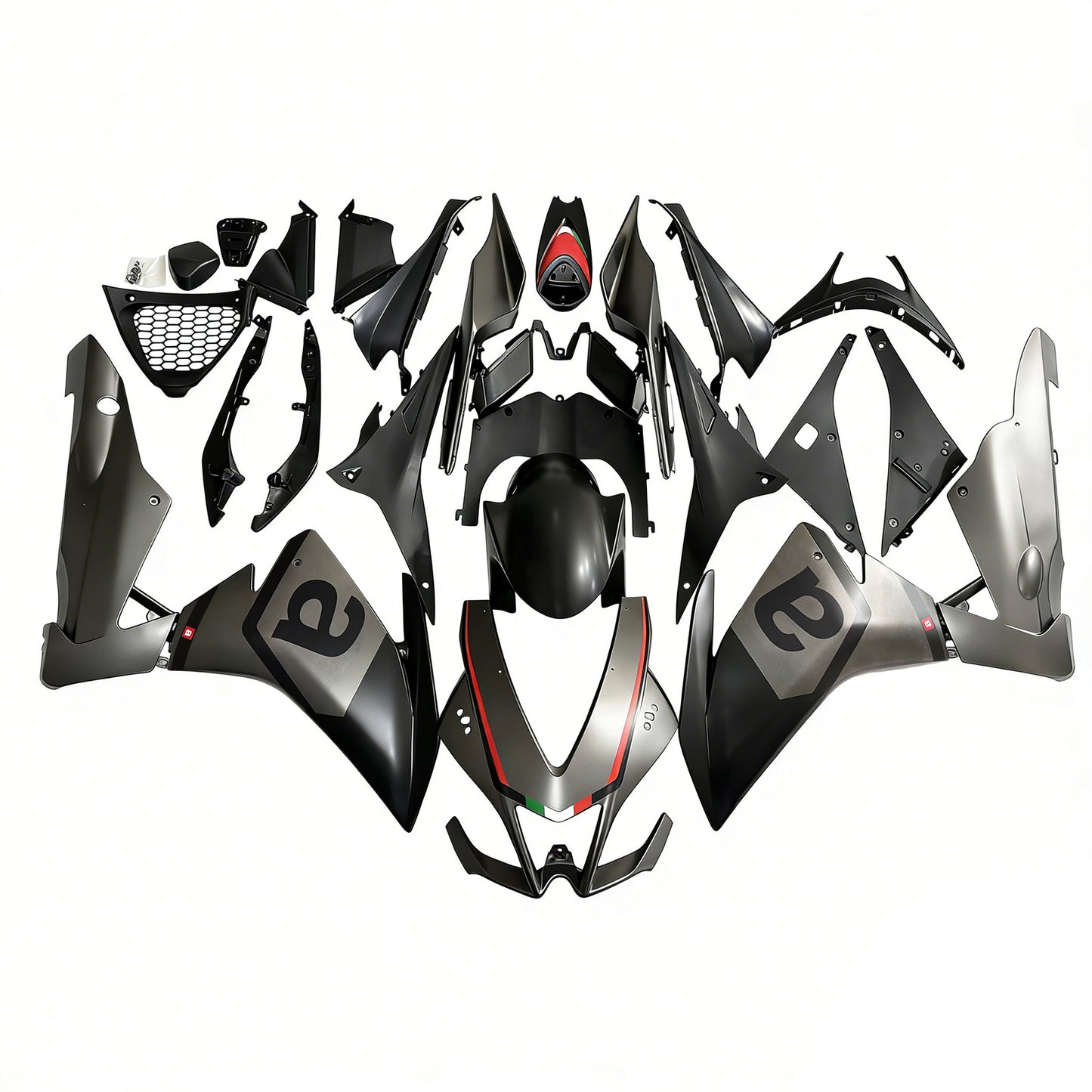 2009-2015 Aprilia RSV4 1000 Kit carena iniezione Carrozzeria Plastica ABS