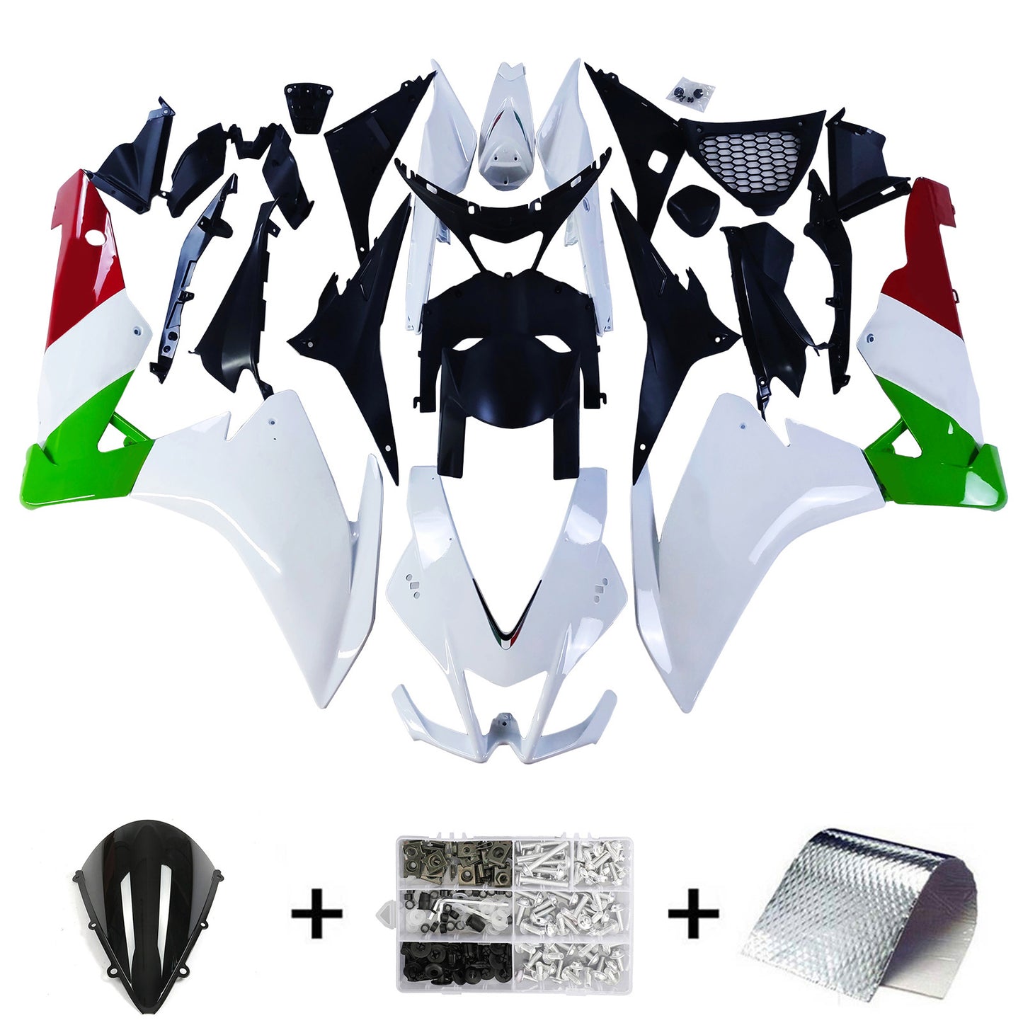 Kit carenatura iniezione Aprilia RSV4 1000 2009-2015 Carrozzeria plastica ABS
