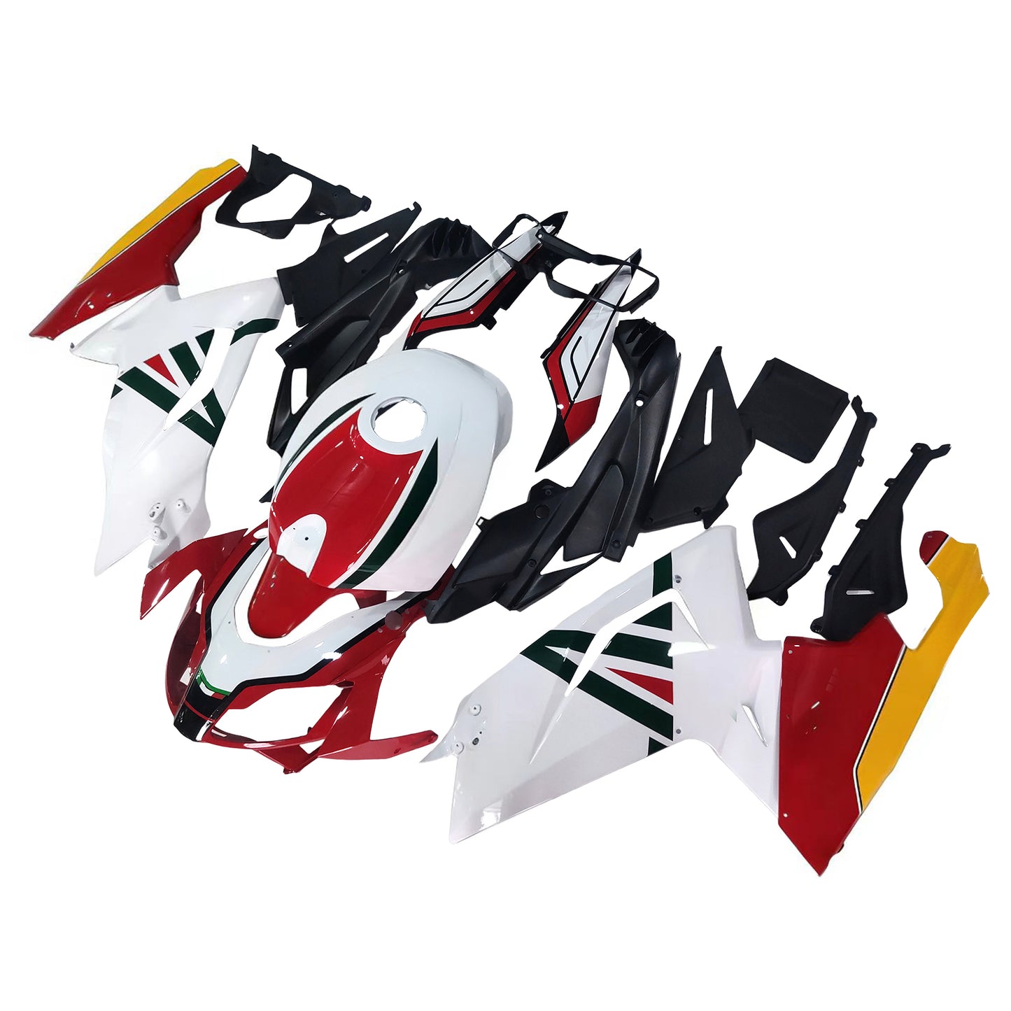 Amotopart Aprilia 2006-2011 Rs125 Kit di spostamento bianco rosso