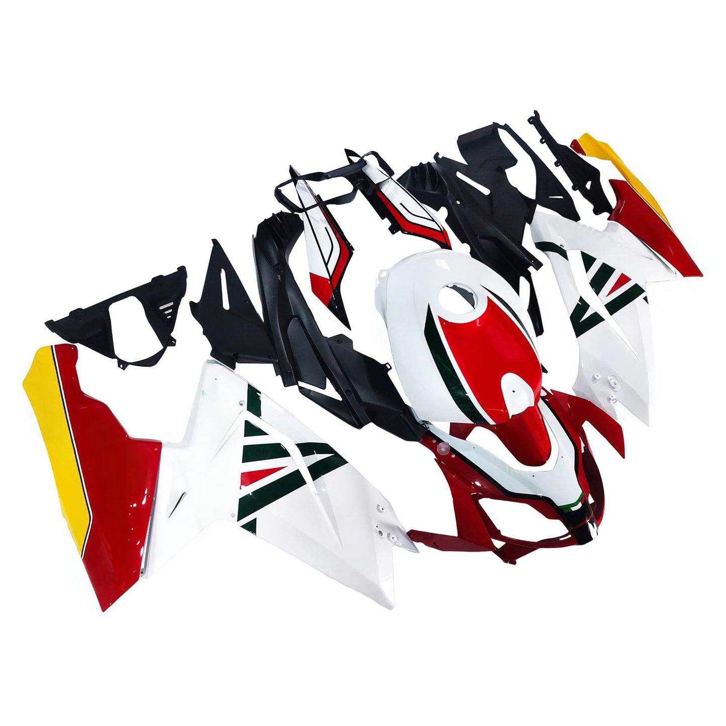 Amotopart Aprilia 2006-2011 Rs125 Kit di spostamento bianco rosso