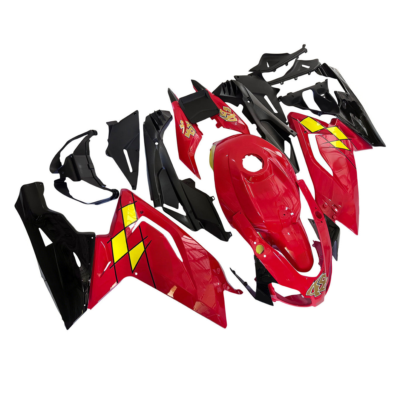 Kit carenatura BODYWORK ABS in plastica adatta per Aprilia RS125 2006-2011