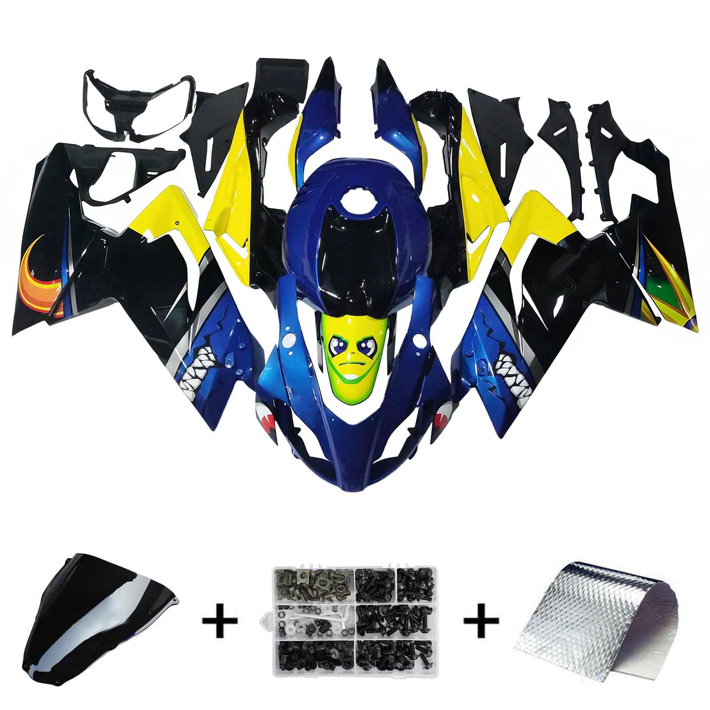 Kit carenatura BODYWORK ABS in plastica adatta per Aprilia RS125 2006-2011