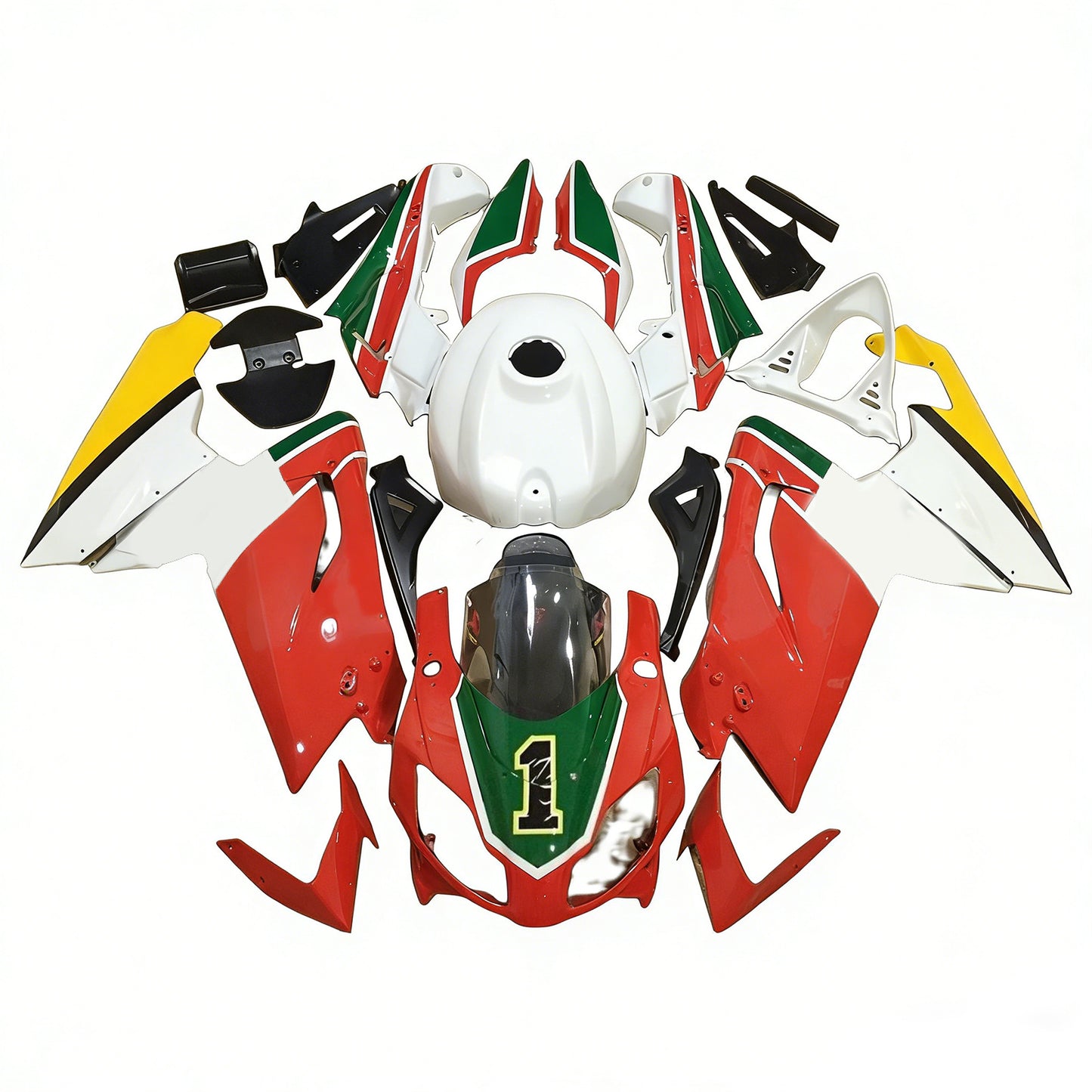 Kit carenatura BODYWORK ABS in plastica adatta per Aprilia RS125 2006-2011
