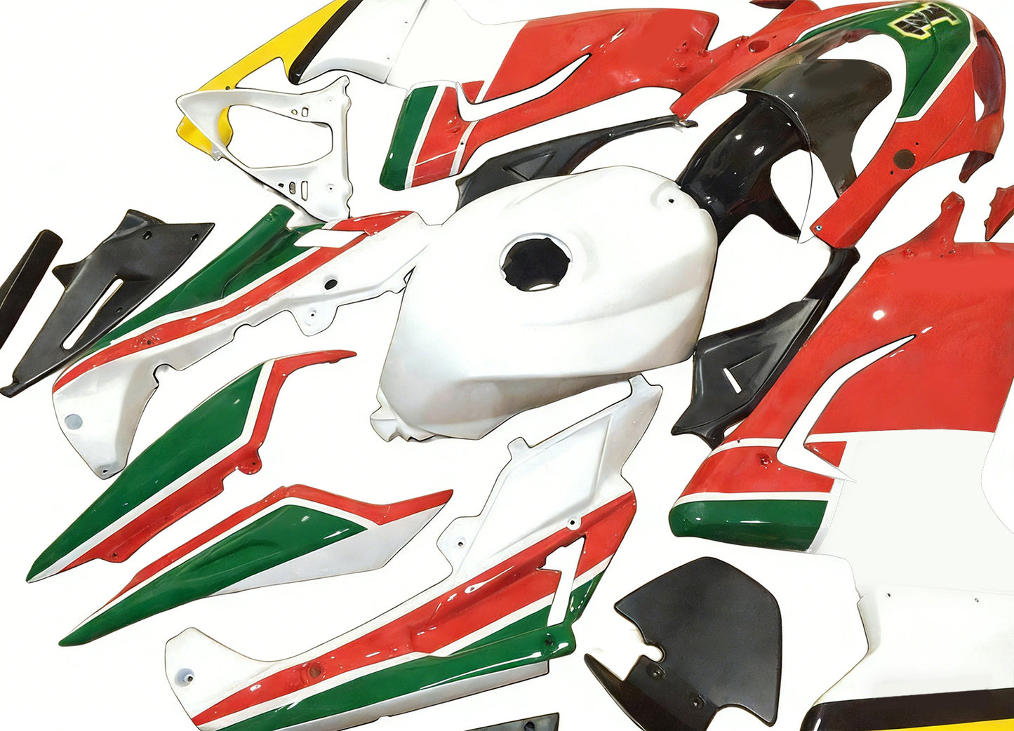 Kit carenatura BODYWORK ABS in plastica adatta per Aprilia RS125 2006-2011