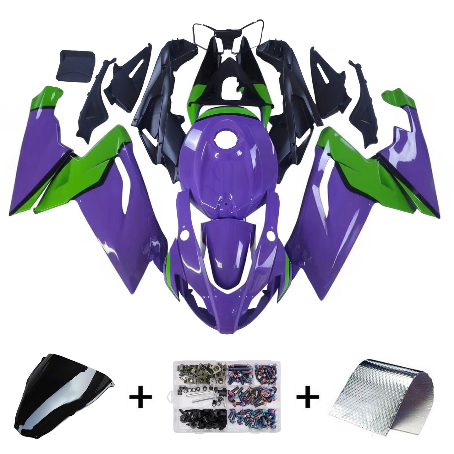 Kit carenatura BODYWORK ABS in plastica adatta per Aprilia RS125 2006-2011