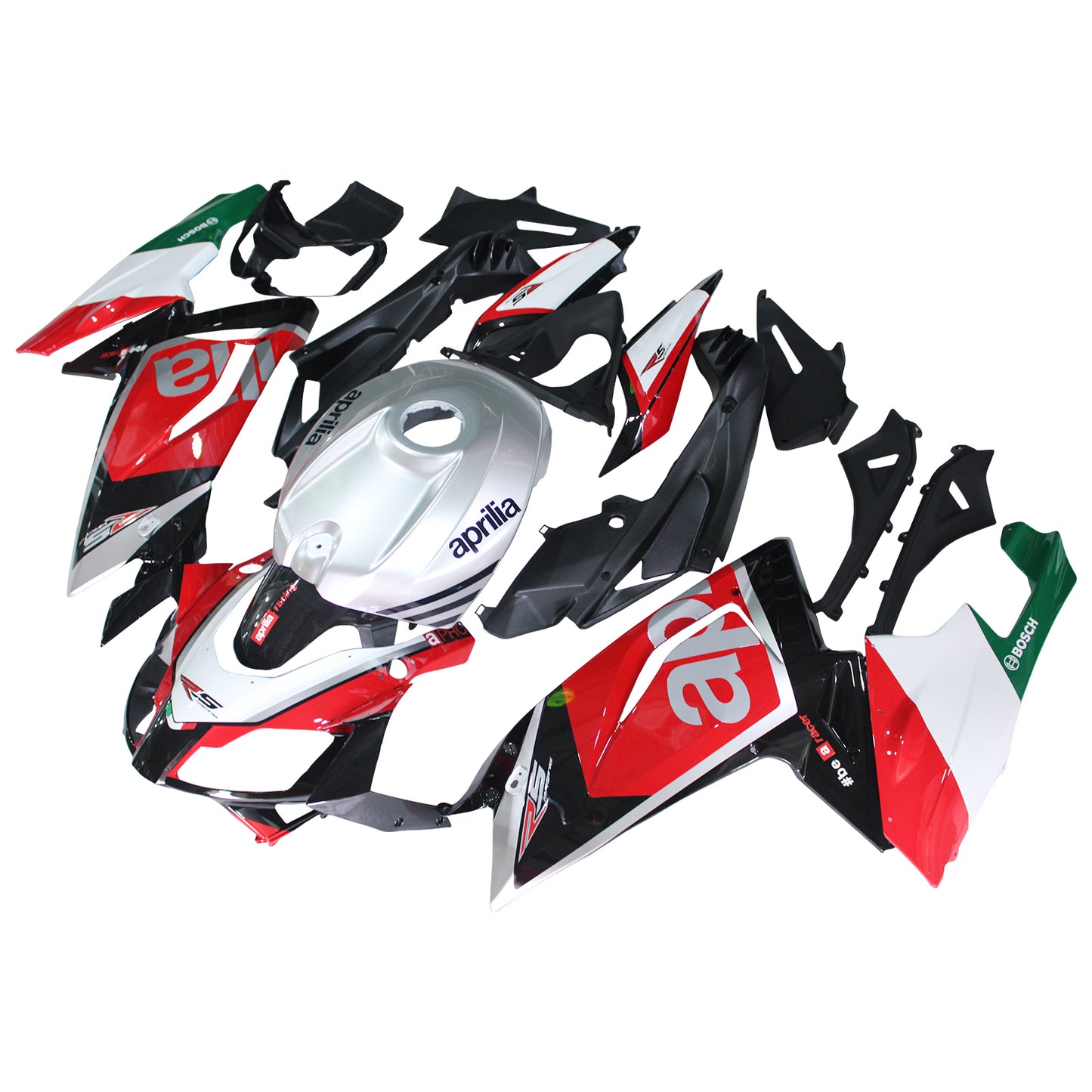 Per 2006-2011 Aprilia RS125 Kit Carenatura Carrozzeria Plastica ABS