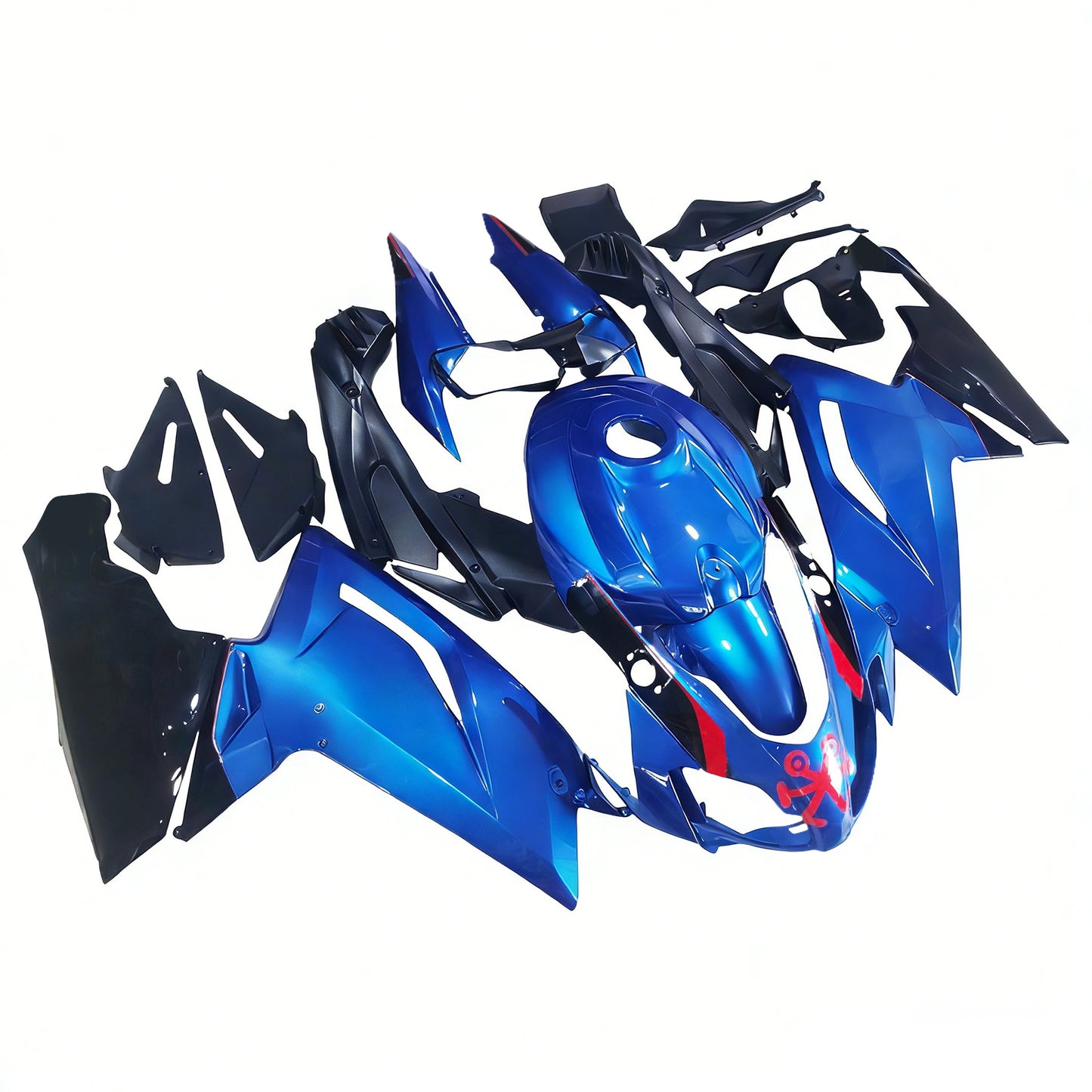 Amotopart Aprilia RS125 2006-2011 Kit Carena Carrozzeria Plastica ABS