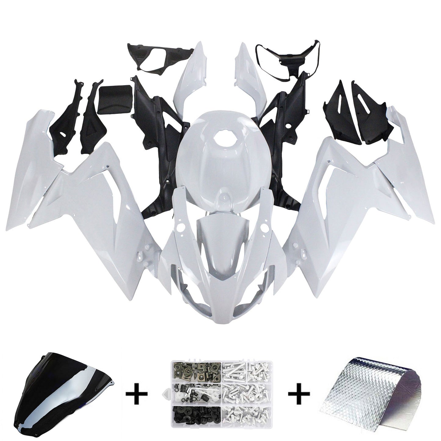 Amotopart Aprilia RS125 2006-2011 Kit Carena Carrozzeria Plastica ABS