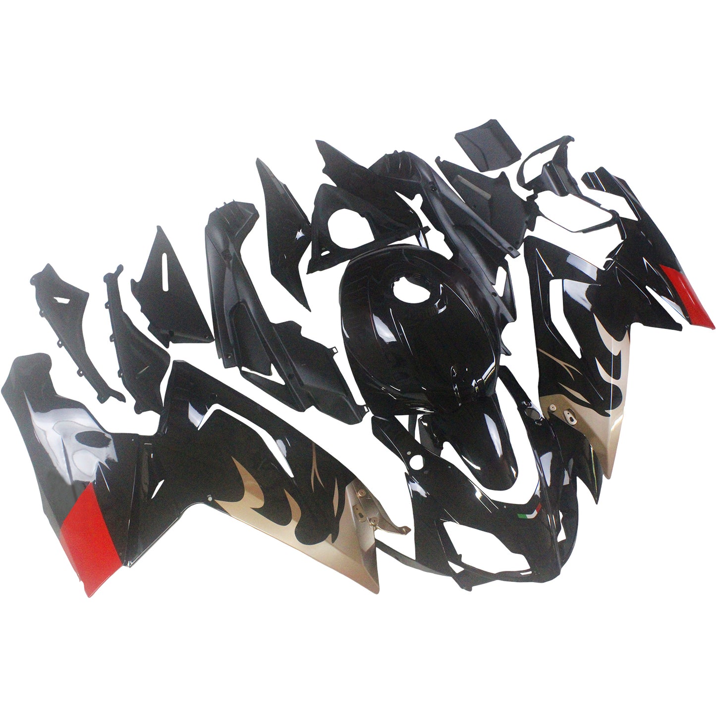 Amotopart Aprilia RS125 2006-2011 Kit Carena Carrozzeria Plastica ABS