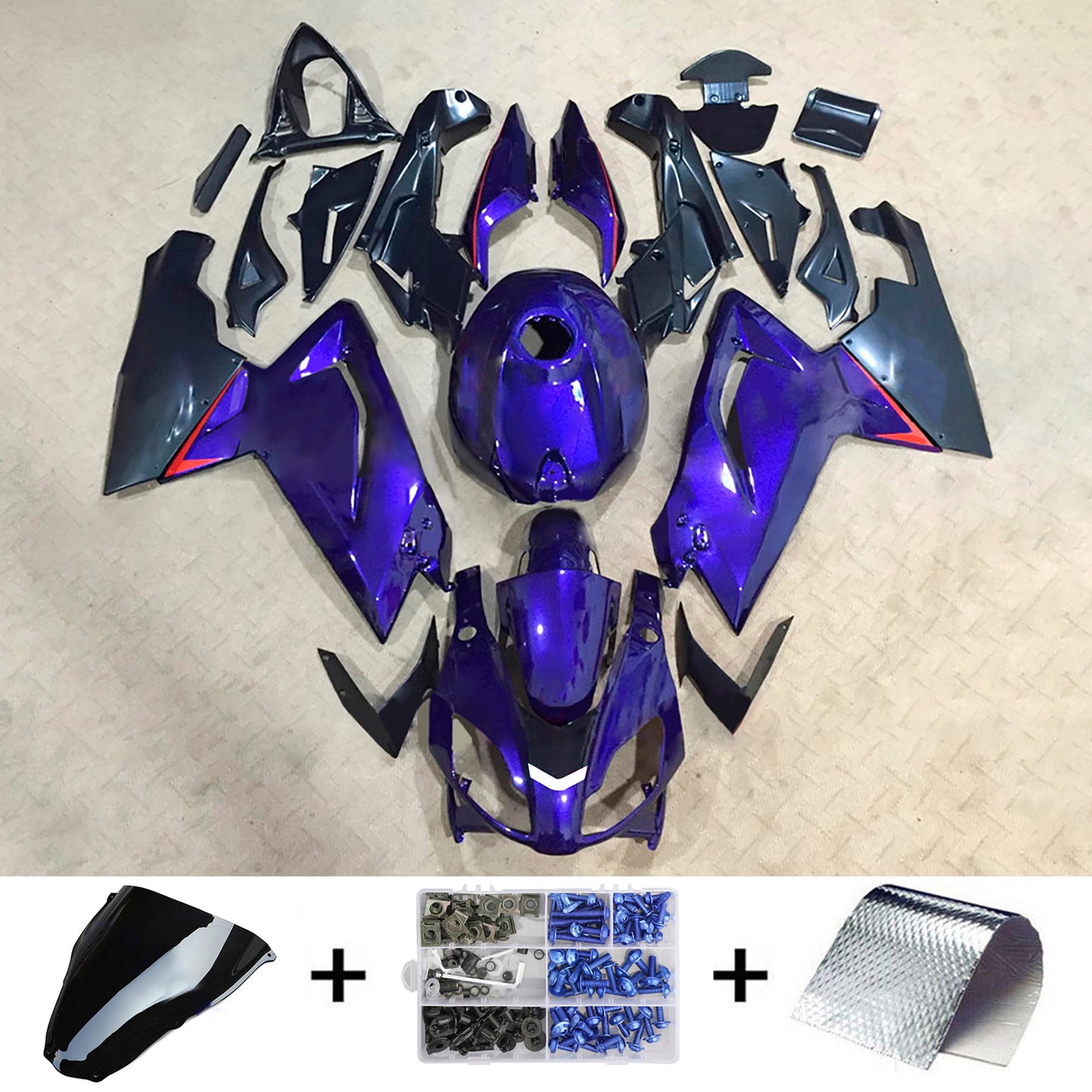 Kit carenatura iniezione Aprilia RS125 2006-2011 Carrozzeria plastica ABS