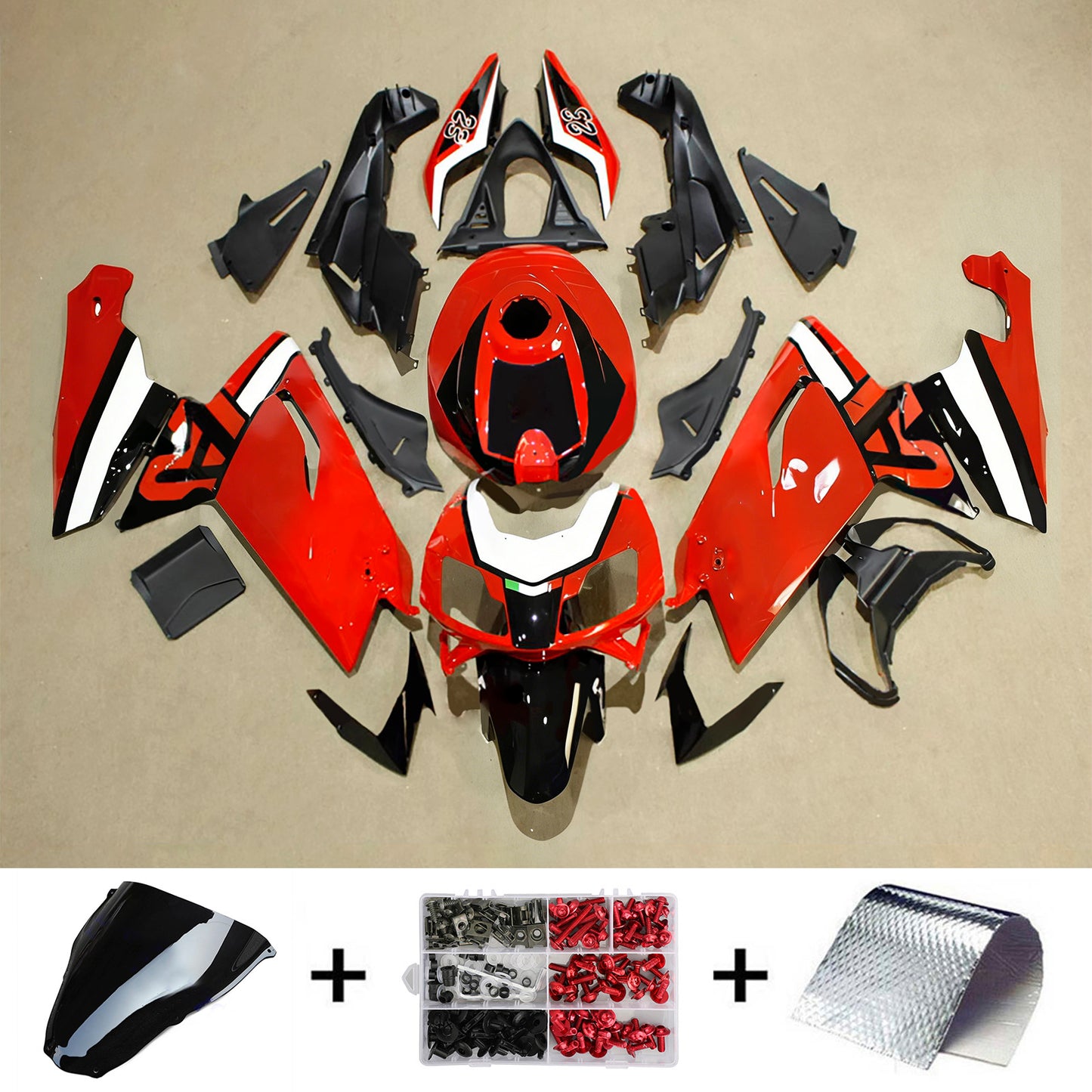 Kit carenatura iniezione Aprilia RS125 2006-2011 Carrozzeria plastica ABS