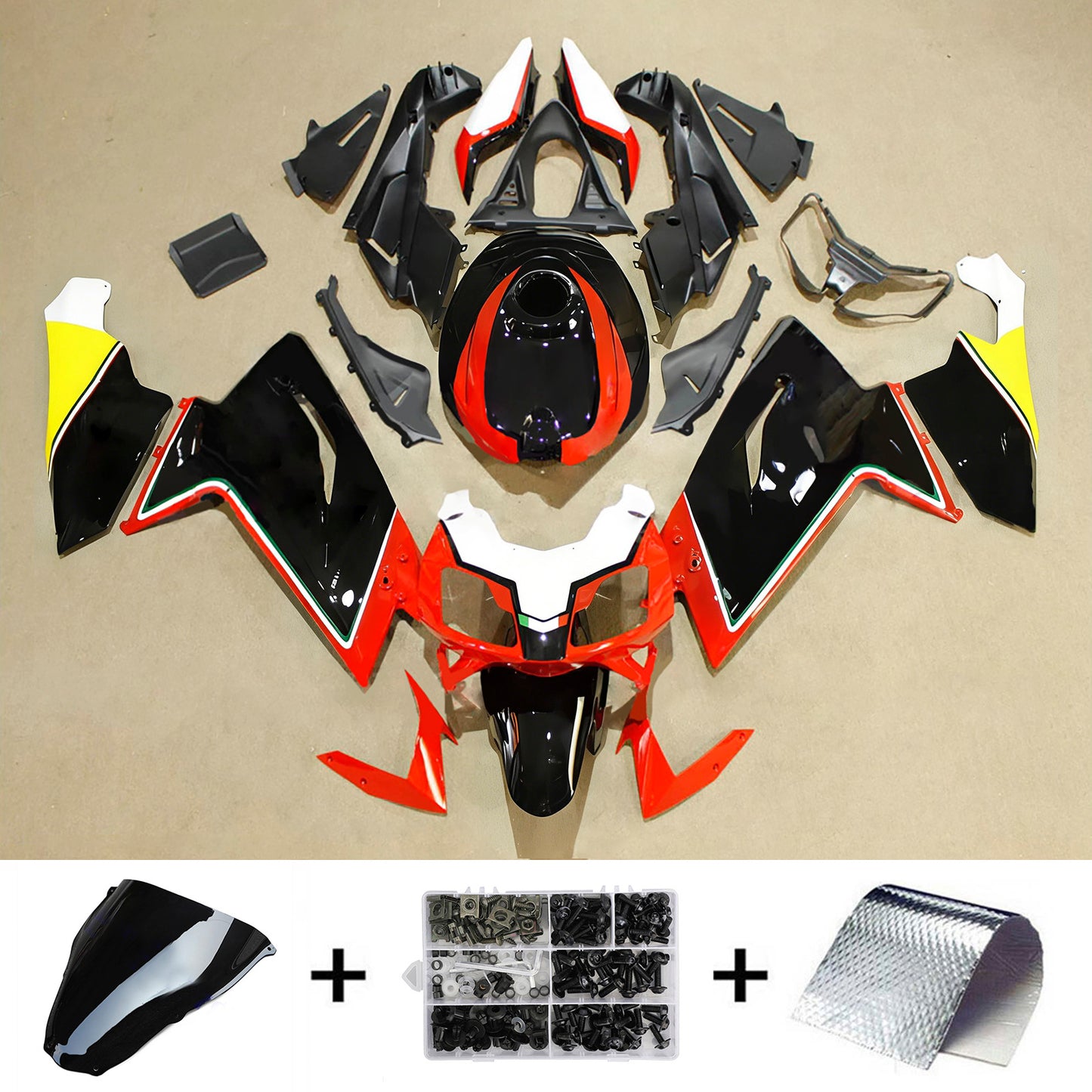 Kit carenatura iniezione Aprilia RS125 2006-2011 Carrozzeria plastica ABS