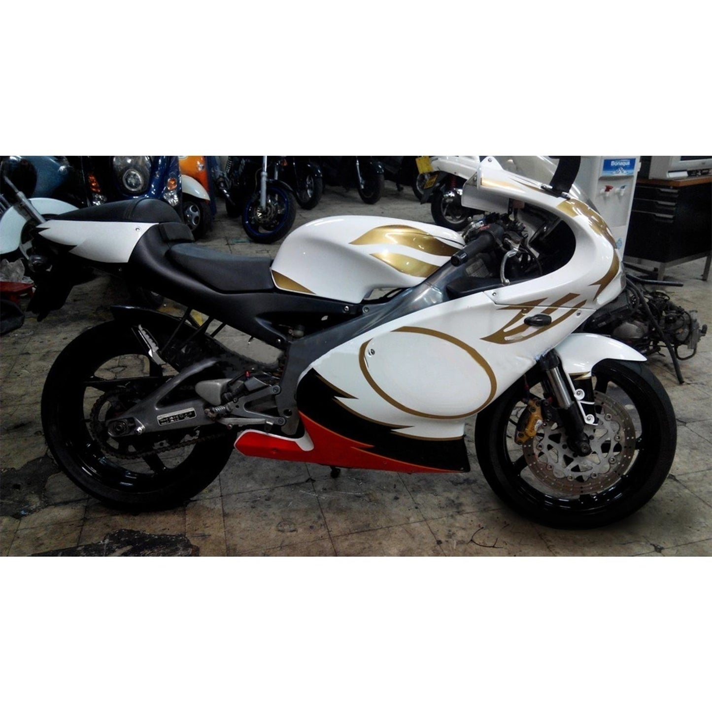 Aprilia RS125 2000-2005 Kit Carenatura Carrozzeria Plastica ABS