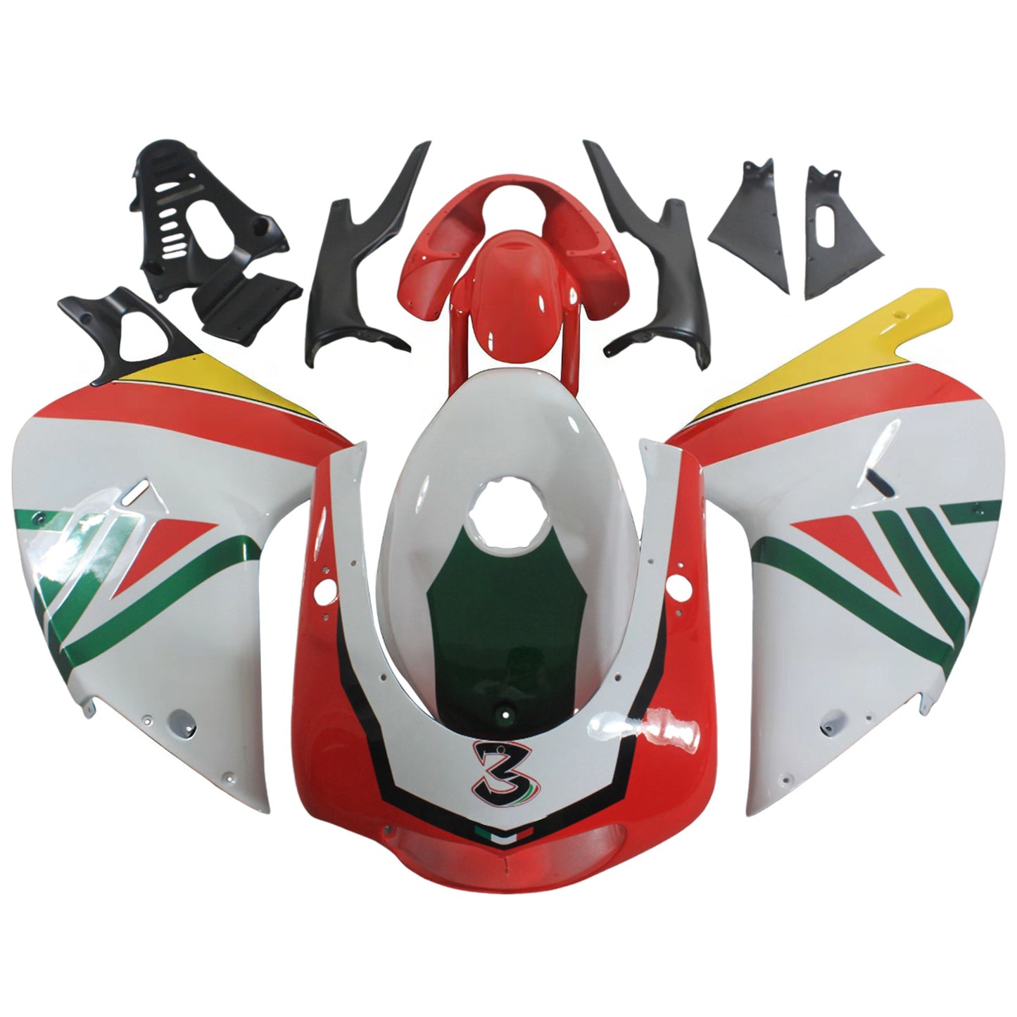 Aprilia RS125 2000-2005 Kit Carenatura Carrozzeria Plastica ABS