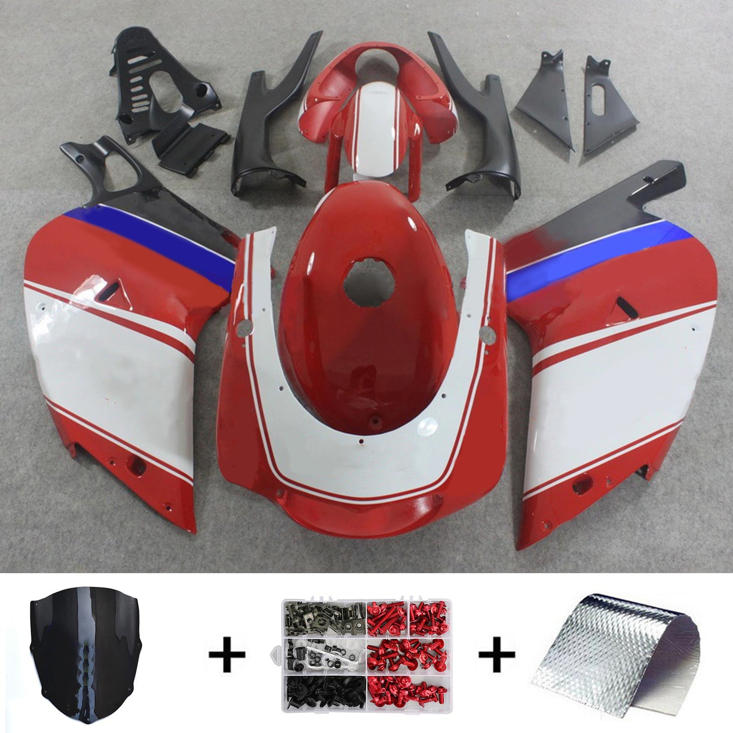 Aprilia RS125 2000-2005 Kit Carenatura Carrozzeria Plastica ABS