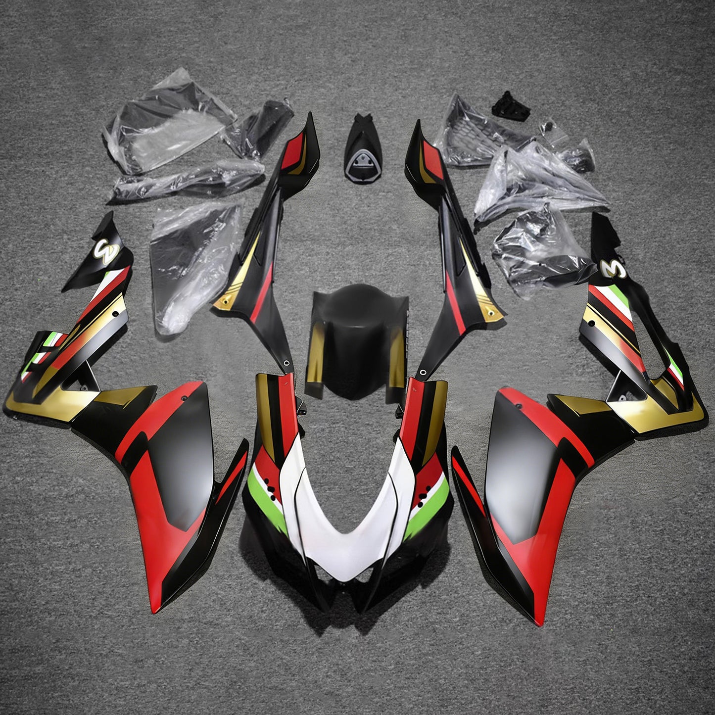 Kit carenatura iniezione Aprilia RSV4 1000 2016-2020 Carrozzeria in plastica