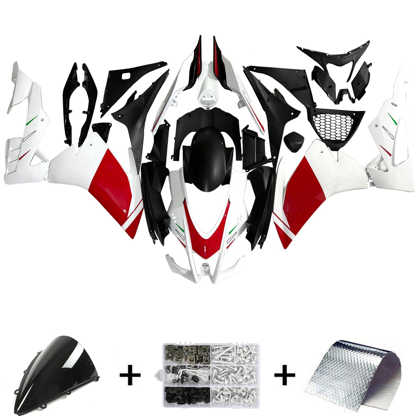 Kit carenatura iniezione Aprilia RSV4 1000 2016-2020 Carrozzeria in plastica